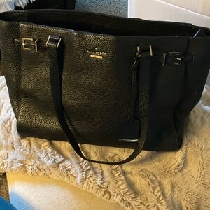 Kate Spade Textured Black Tote